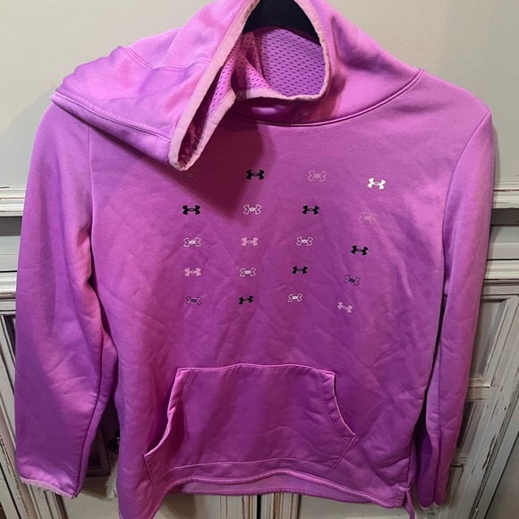 Under Armour Lavender Hoodie girls size Xl - Picture 1 of 4